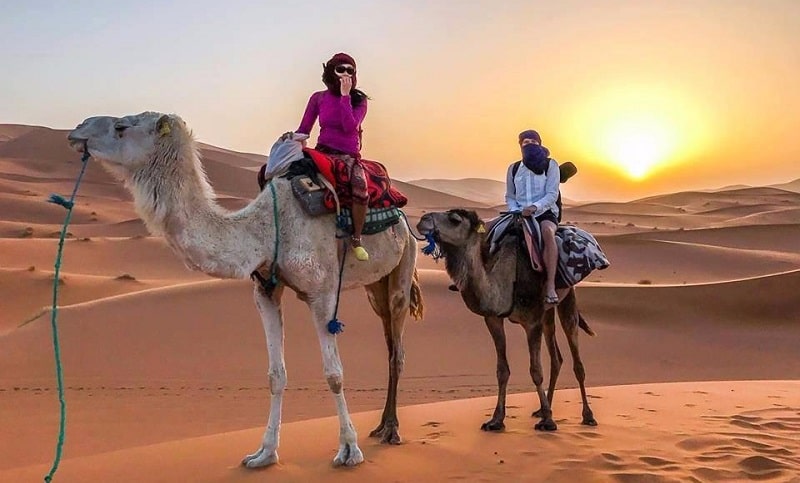 HÀ NỘI – MOROCCO – TÂY BAN NHA – BỒ ĐÀO NHA: TRẢI NGHIỆM CƯỠI LẠC ĐÀ VÀ NGỦ LỀU TRÊN SA MẠC SAHARA